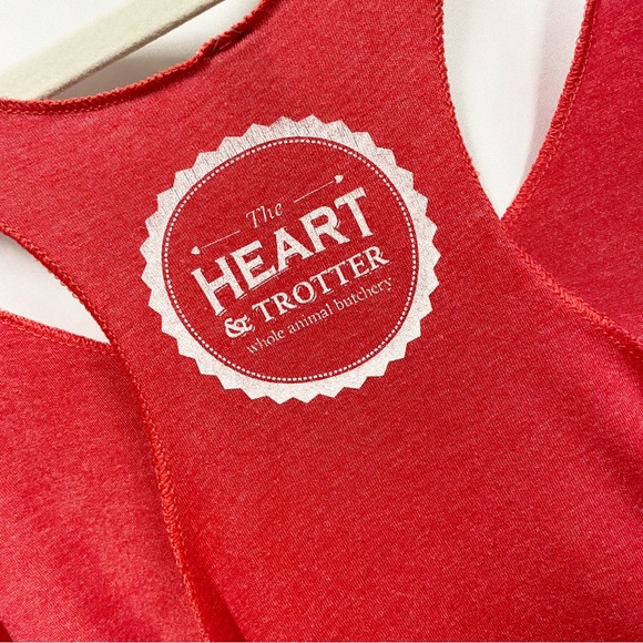 The Heart & Trotter Butcher Shop Red Meat Cleaver Tank Top - Picture 6 of 6
